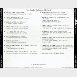 High Fidelity Reference CD No. 04 (1994) (Promo)