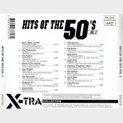Hits Of The 50's Vol. 2 (1993) (X-Tra)