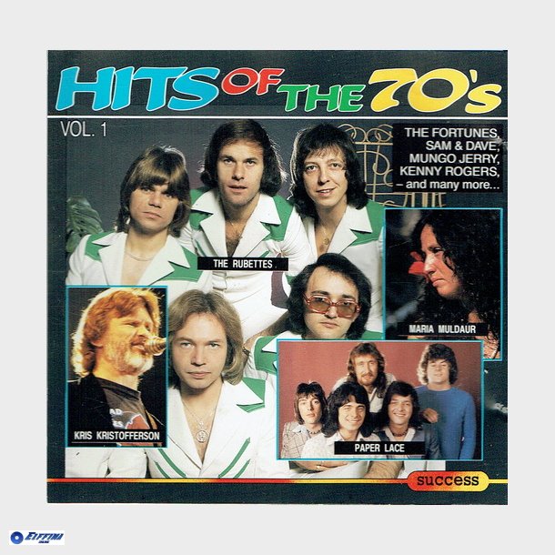 Hits Of The 70's Vol 1 (Success 2224 CD) (1993)