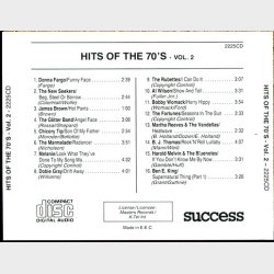 Hits Of The 70's Vol 2 (1970) (Success 2225CD)