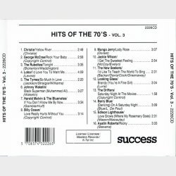 Hits Of The 70's Vol 3 (Success 2226CD)