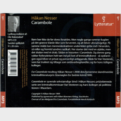 Hkan Nesser - Carambole (1999)