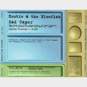 Hootie & the Blowfish - Sad Caper (1996) (Jewel) (Promo)