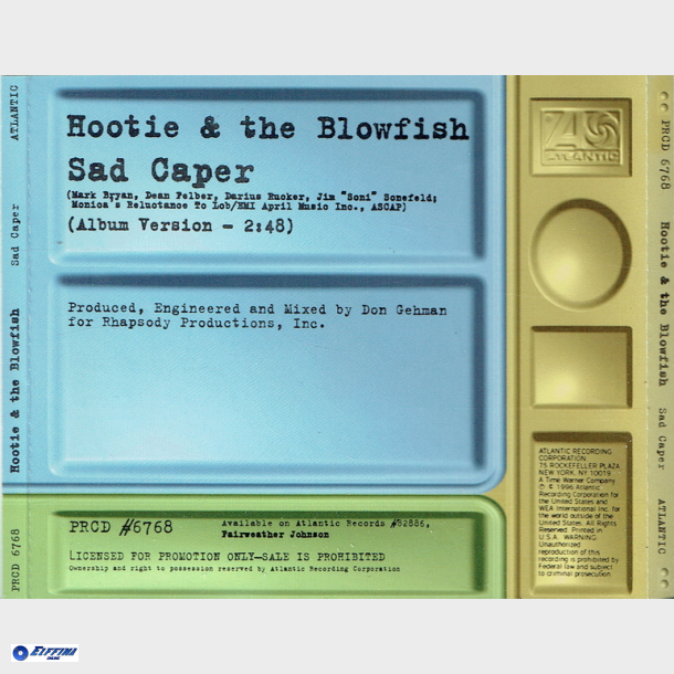 Hootie &amp; the Blowfish - Sad Caper (1996) (Jewel) (Promo)