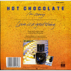 Hot Chocolate - I'm Sorry (1983) (EEC)