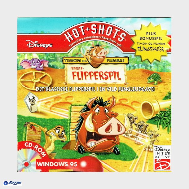 Hot Shots - Timon &amp; Pumbas Jungle-Flipperspil (Jewel)