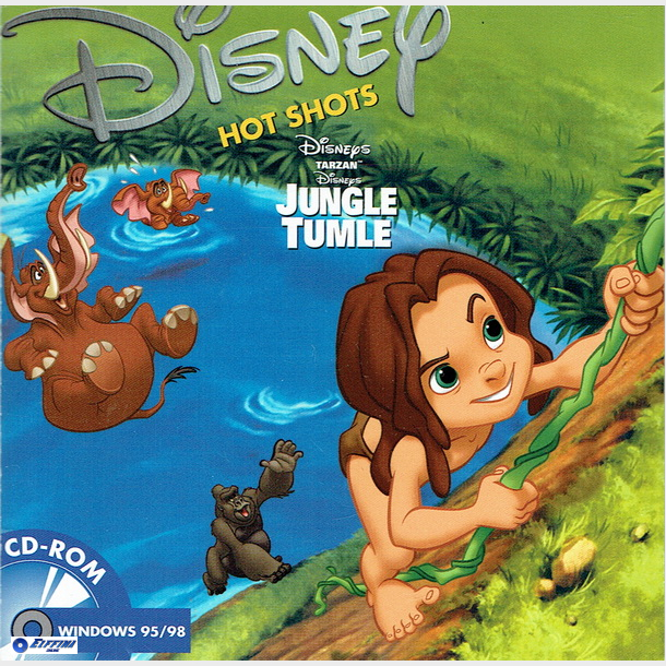 Hot Shots - Jungle Tumble (Disney) (1999) (Jewel)