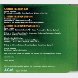 Hotel Hunger - Sitting In A Room (1995)