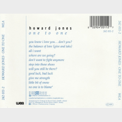 Howard Jones - One To One (1986)