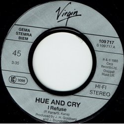 Hue &amp; Cry - I Refuse (1988)