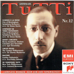 Igor Stravinsky (1882-1971) - Tutti 12 Igor Stravinsky (1994)