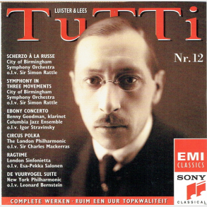 Igor Stravinsky (1882-1971) - Tutti 12 Igor Stravinsky (1994)