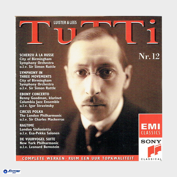 Igor Stravinsky (1882-1971) - Tutti 12 Igor Stravinsky (1994)