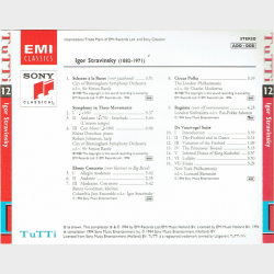 Igor Stravinsky (1882-1971) - Tutti 12 Igor Stravinsky (1994)