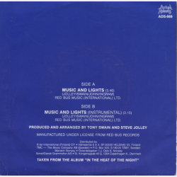 Imagination - Music &amp; Lights (1982) (Finland)