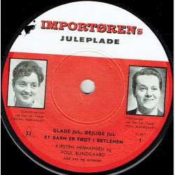 Importrens Juleplade Nr. 1