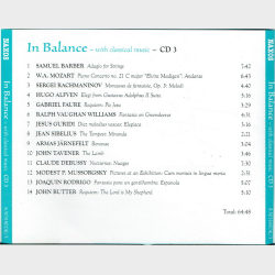 In Balance with Classical Music CD3 (2007)