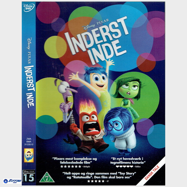 Inderst Inde - Disney-Pixar Nr.15  (2015)