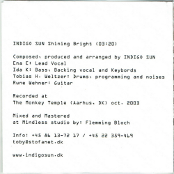 Indigo Sun - Shining Bright (Promo)