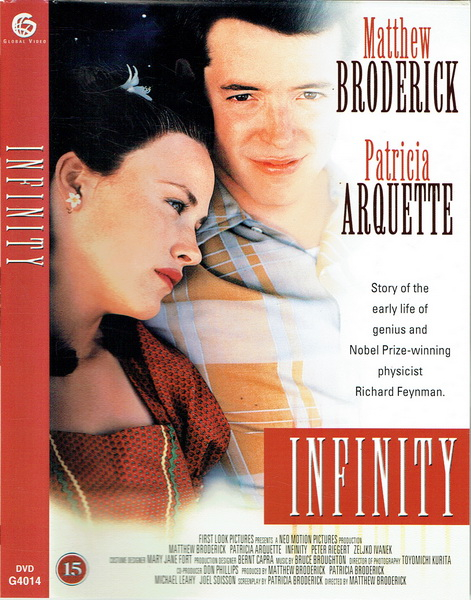 Infinity (1996) - DVD Film - Elffina's Genbrug (CD/DVD/Spil Shop)