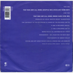 Inner City - That Man (He's All Mine) (Shuffle Mix) (Highland Room Edit) (1990)