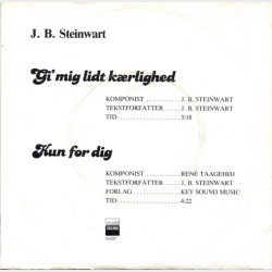 J.B. Steinwart - Gi Mig Lidt Krlighed