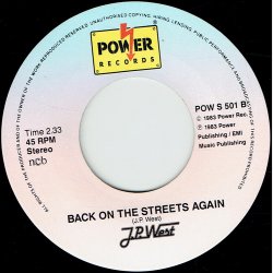 J.P. West - Jimmy  (Don't Need Me Anymore) (1983)