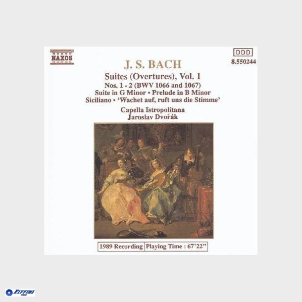 J.S. Bach - Suites (Overtures), Vol. 1 (1990)