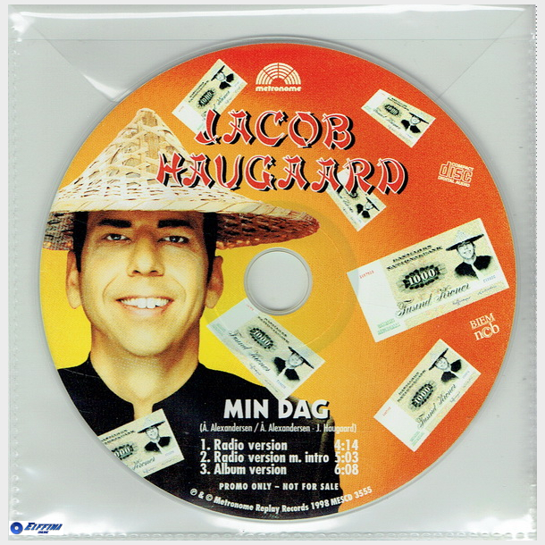 Jacob Haugaard - Min Dag (1998) (Promo)