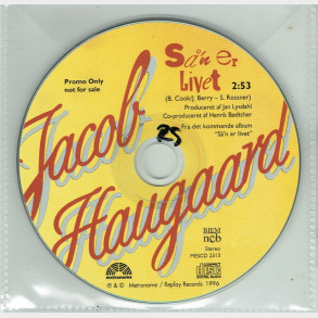 Jacob Haugaard - S'en Er Livet (1996) (Promo)