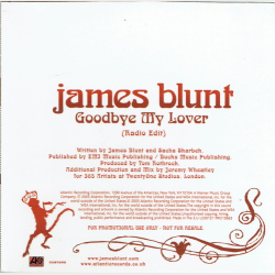 James Blunt - Goodbye My Lover (2005) (Promo)