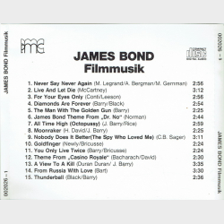 James Bond Filmmusik (1987)