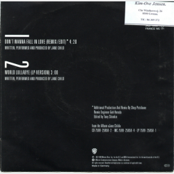 Jane Child - Don't Wanna Fall In Love (1989)