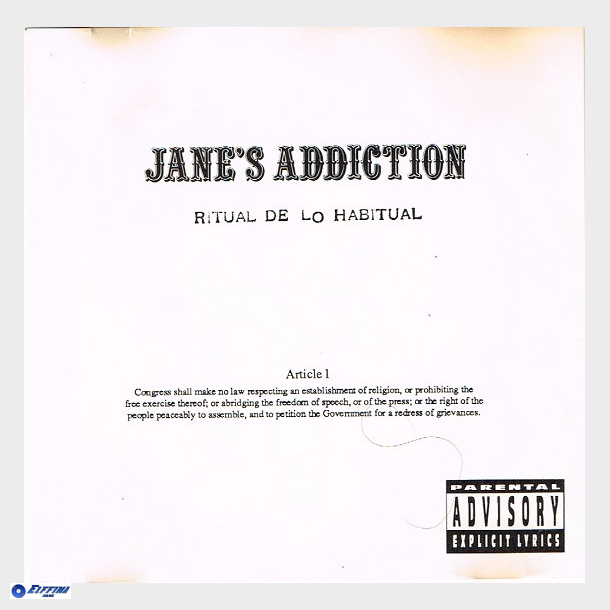 Jane's Addiction - Ritual De Lo Habitual (1990)