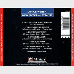 Janice Weber - Wein, Weber Und Strauss (1989)