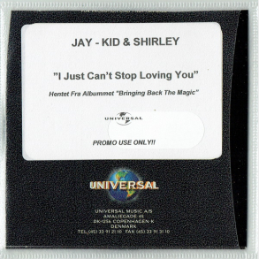 Jay-Kid & Shirley - I Just Can't Stop Loving You (Promo)