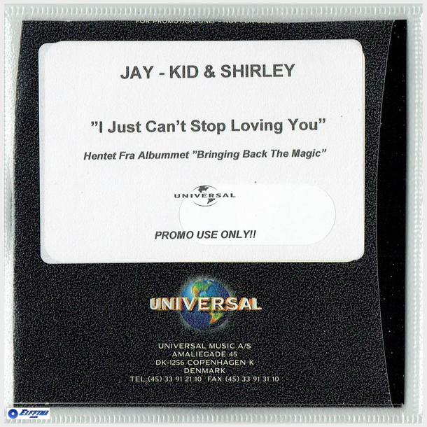 Jay-Kid &amp; Shirley - I Just Can't Stop Loving You (Promo)