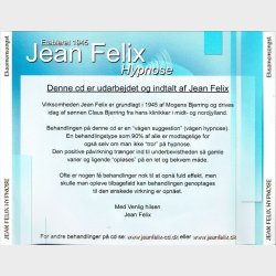 Jean Felix Hypnose - Eksamensangst