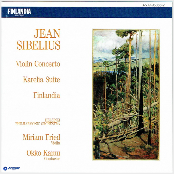 Jean Sibelius Violin Concerto Karelia Suite Finlandia (1988)