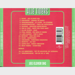 Jeg Elsker Dig Alle Tiders Bedste Danske Hits (2006)