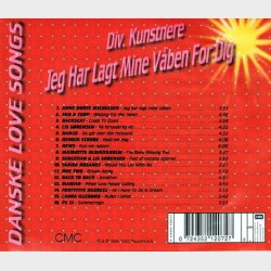 Jeg Har Lagt Mine Vben For Dig. Danske Love Songs (1999)