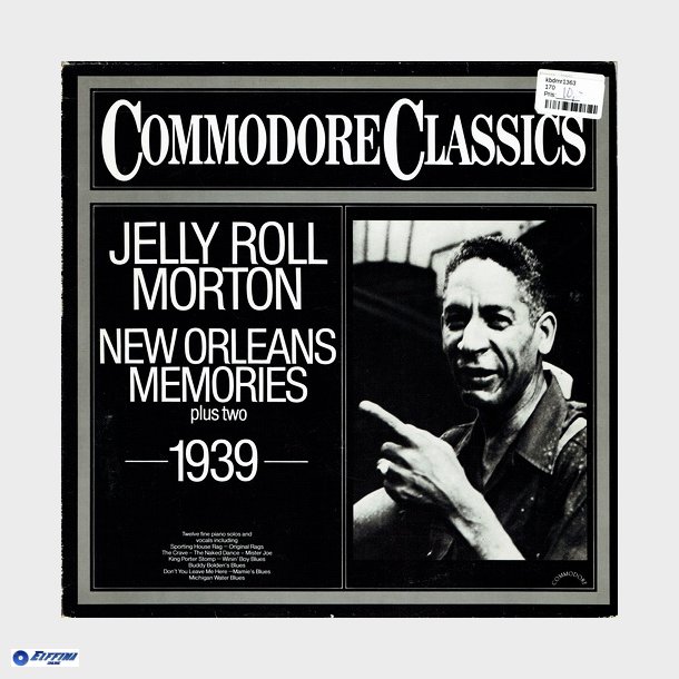 Jelly Roll Morton - New Orleans Memories plus Two 1939 (1979)