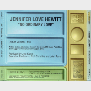 Jennifer Love Hewitt - No Ordinary Love (1996) (Jewel) (Promo)