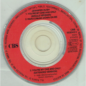 Jennifer Rush - You're My One & Only (1988) (MiniCD)