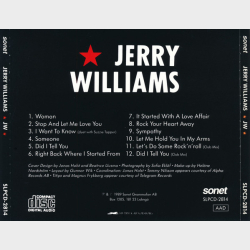 Jerry Williams - JW (1989)