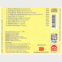 Jesper Thilo, Ann Farholt, Thomas Clausen - Meets Thomas Clausen (1997)