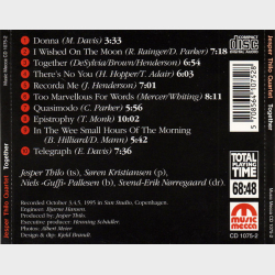Jesper Thilo Quartet - Together (1995)