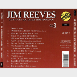 Jim Reeves - Have I Told You Lately That I Love You (1999) CD3