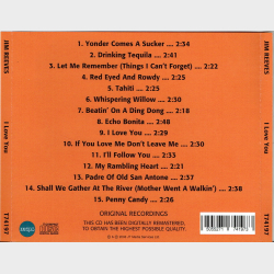 Jim Reeves - I Love You (2008)