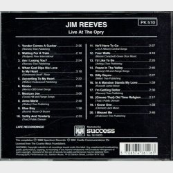 Jim Reeves - Live At The Opry (1991)